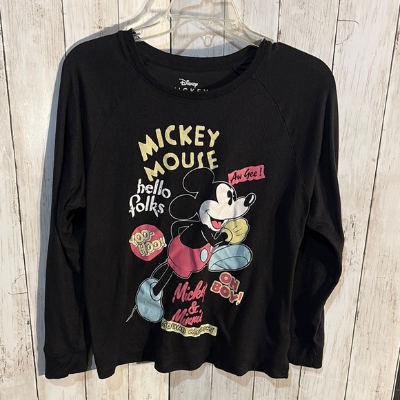 Disney Mickey Mouse Pajama Top - Picture 1 of 1